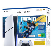 Sony PlayStation 5 Slim Disc Edition 1TB + Fortnite: Flowering Chaos - White
