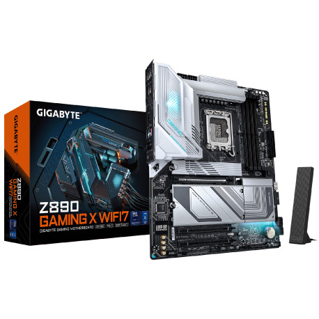 Gigabyte MB Z890 GAMING X WIFI7, S.1851, 4xDDR5/8800(OC), PCIe 5.0, 2.5G-LAN, DP, USB4, WiFi, ATX