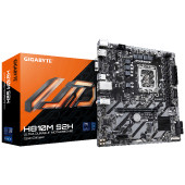 Gigabyte MB H810M S2H, S.1851, 2xDDR5/6400MHz, PCIe 4.0, G-LAN, VGA/HDMI/DP, mATX