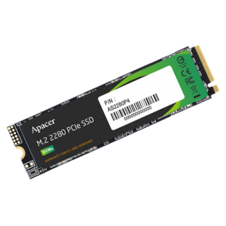 Apacer SSD 512GB  M.2 PCIe 3.0 X4 Nvme (AP512GAS2280P4-1)