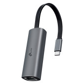 TP-Link USB 3.0 Type-C to 2.5 Gigabit Ethernet Network Adapter,  1xUSB 3.0 Type-C Connector, 1x2.5 G