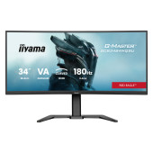 IIYAMA Monitor LED GCB3484WQSU-B1 34" VA 1500R 3440 x 1440 180Hz 21:9 500 cd 4000:1 0.4ms HDMI DP US