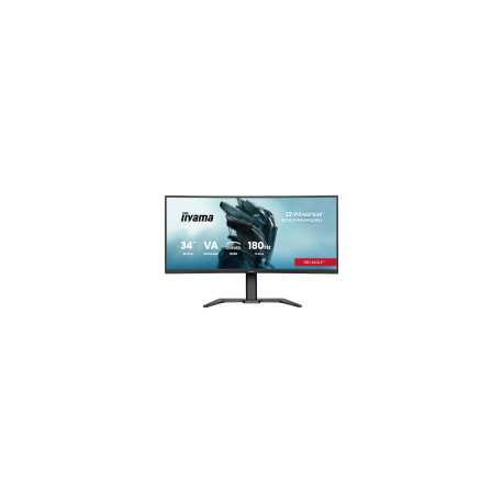 IIYAMA Monitor LED GCB3484WQSU-B1 34" VA 1500R 3440 x 1440 180Hz 21:9 500 cd 4000:1 0.4ms HDMI DP US