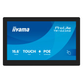 IIYAMA Touch Monitor TW1623AS-B3P 15.6" PCAP 10pt touchscreen PC with Android, PoE Technology and ii