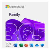 Microsoft M365 Family Subscription FY25H2 Online Product Key License 1 License Eurozone Downloadable