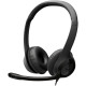 LOGITECH HEADSET-H390 USB-C Computer Headset-MIDNIGHT BLACK-USB-N/A-EMEA28i-935-USB-C