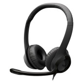 LOGITECH HEADSET-H390 USB-C Computer Headset-MIDNIGHT BLACK-USB-N/A-EMEA28i-935-USB-C