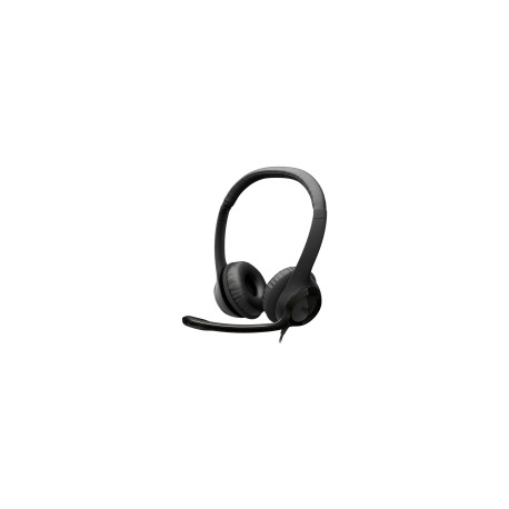 LOGITECH HEADSET-H390 USB-C Computer Headset-MIDNIGHT BLACK-USB-N/A-EMEA28i-935-USB-C