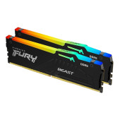 RAM Kingston Fury Beast DIMM 32GB Dual-Kit DDR5-5600 CL36 - RGB Black