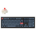 Tipkovnica Keychron V6M-D1 Black RGB100% Layout/BT/2.4GHz/Wired/Red Switch