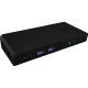 Docking station ICY BOX IB-DK2251AC, USB-C/B na 2x HDMI, USB-C, 3x USB 3.0 Type-A, 4x USB 2.0 Type-A, G-LAN RJ45, za notebook
