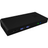 Docking station ICY BOX IB-DK2251AC, USB-C/B na 2x HDMI, USB-C, 3x USB 3.0 Type-A, 4x USB 2.0 Type-A, G-LAN RJ45, za notebook