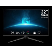 MSI G32CQ5P Curved Gaming Monitor, 31.5", 170Hz, QHD (2560x1440) 16:9, VA, Anti-glare, 1ms, 250nits,