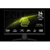 MSI MAG 244C, 23.6, VA, Curve 1500R, 1920 x 1080 (FHD), 16:9, 250 NITS, 180Hz, 1ms(MPRT), HDR Ready,