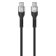 Manhattan kabel USB-C, M/M, PD3.1,240W,480Mbps,2m