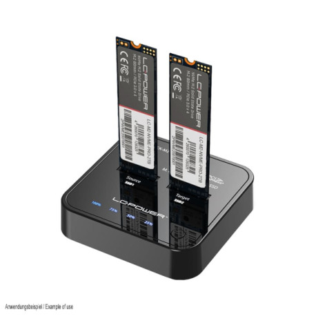 LC-Power dock 2x m.2 NvME v2
