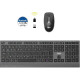 Port bežična tipkovnica i miš, USB-A/C, punjiva