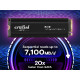 SSD 1TB M.2 80mm PCI-e 4.0 x4 NVMe, CRUCIAL P310 Heatsink (CT1000P310SSD5)