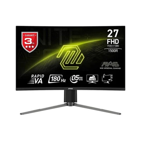 Gaming monitor MSI MAG 27C6F 68,6 cm (27") FHD Rapid VA LED 180Hz Adaptive Sync