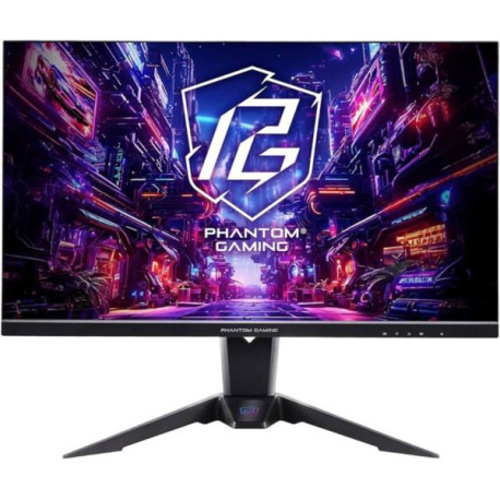ASRock Gaming Monitor PG27QRT2A, 27", QHD, VA, 180Hz, 1ms, WiFi Antenna, Curved