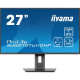 IIYAMA 27" XUB2797UHSNP-B1 4K UHD(3840x2160) IPS 16:9, Pivot, USB-C Dock (LAN/96W PD/DP-OUT), 4ms, 350cd/m2, RJ45, KVM, HDMI,