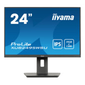 IIYAMA 24" XUB2495WSU-B7 (1920x1200) IPS 16:10, Pivot, 75Hz, 300cd/m2, 1000:1, 4ms, HDMI, DP, Speakers, USB-A 3x, USB-Cx1