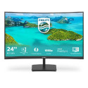 Philips 24" 241E1SCA/00 FHD (1920×1080) VA 16:9, 75Hz, zakrivljeni 1500R, 4ms, 3000:1,  VGA, HDMI, zvučnici, crni