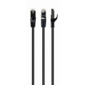 Gembird S FTP Cat.6A LSZH patch cord, black, 0,25 m