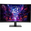 ASRock Gaming Monitor PG27QRT1B, 27", QHD, VA, 180Hz, 1ms, Curved
