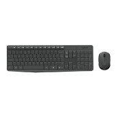 Logitech MK235 bežična tipkovnica+miš, USB, crna (920-007931)