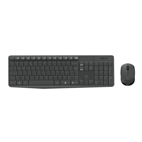 Logitech MK235 bežična tipkovnica+miš, USB, crna (920-007931)