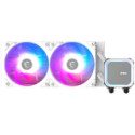 MSI MAG CORELIQUID A13 240 WHITE, 2x120mm Pre-installed ARGB Daisy Chain Fans, Replacable Top Cover,