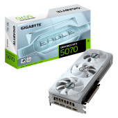 GIGABYTE Video Card NVIDIA GeForce RTX 5070 EAGLE OC ICE SFF 12G (12GB GDDR7/192bit, PCI-E 5.0, Reco