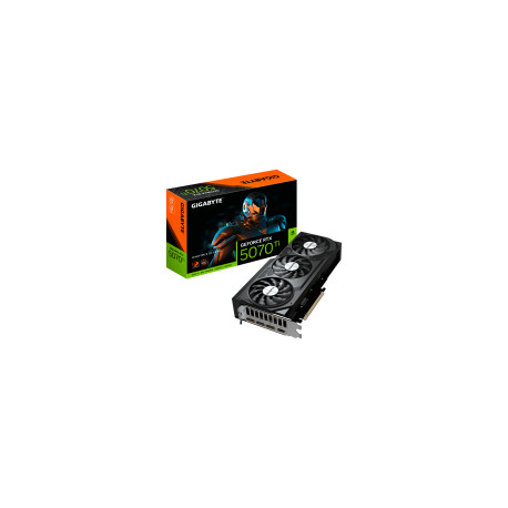 GIGABYTE Video Card NVIDIA GeForce RTX 5070 Ti WINDFORCE OC V2 16G (16GB GDDR7/256bit, PCI-E 5.0, Re