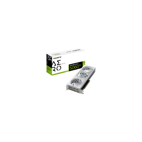 GIGABYTE Video Card NVidia GeForce RTX 5060 Ti AERO OC 16G (16GB GDDR7/128bit, PCI-E 5.0, 1x 8Pin Po