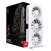 XFX Mercury AMD Radeon RX 9060XT OC White Gaming Edition with 16GB GDDR6 HDMI 2xDP, AMD RDNA 4