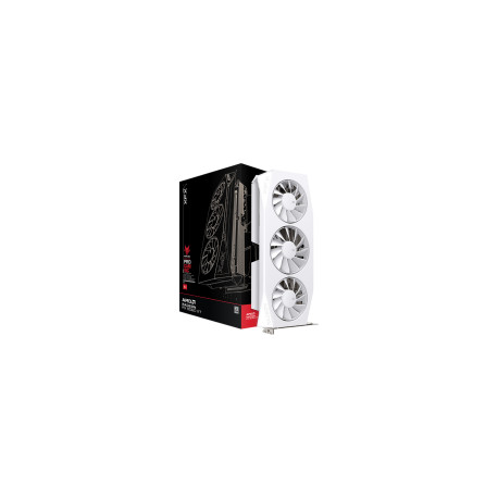 XFX Mercury AMD Radeon RX 9060XT OC White Gaming Edition with 16GB GDDR6 HDMI 2xDP, AMD RDNA 4