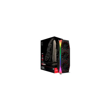 XFX Mercury AMD Radeon RX 9070XT OC Magnetic Air Edition with RGB 16GB GDDR6 HDMI 3xDP, AMD RDNA 4