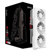 XFX Swift AMD Radeon RX 9060 XT OC White Triple Fan Gaming Edition 16GB GDDR6 128-bit HDMI 2x DP