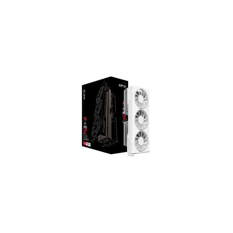 XFX Swift AMD Radeon RX 9060 XT OC White Triple Fan Gaming Edition 16GB GDDR6 128-bit HDMI 2x DP