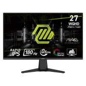 MSI MAG 275QF, 27", Rapid IPS, 2560x1440 (WQHD), 300 NITS, 180Hz, 0.5ms (GtG, Min.), Adaptive-Sync,