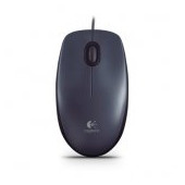 LOGITECH M90 Corded Mouse - GREY - USB - EWR2