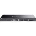 TP-Link SG3428 Omada 24-Port Gigabit L2+ Managed Switch with 4 SFP Slots, 24× Gigabit RJ45 ports and