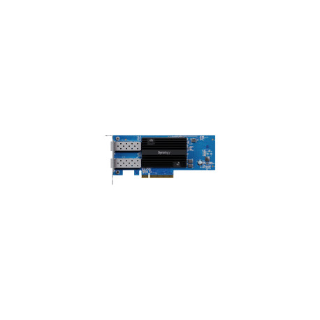 Dual-port 25GbE SFP28 add-in card for Synology systems
