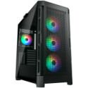 COUGAR AIRFACE PRO RGB PC Case, Mid Tower, Black