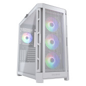 COUGAR AIRFACE PRO RGB PC Case, Mid Tower, White