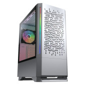 COUGAR MX430 Air RGB PC Case, Mid Tower, White