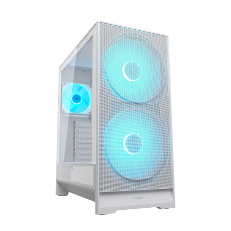 COUGAR AIRFACE 180 PC Case, Mid Tower, White