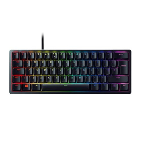 Razer Huntsman Mini - 60% Optical Gaming Keyboard (Clicky Purple Switch) - UK La