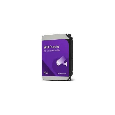 HDD Interni WD Purple Surveillance 4TB 3,5" SATA WD44PURZ